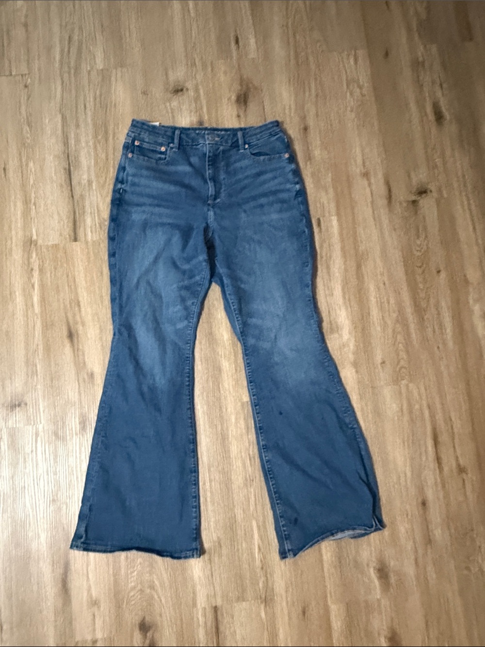 American Eagle Outfitters Dark Blue Flare Jeans